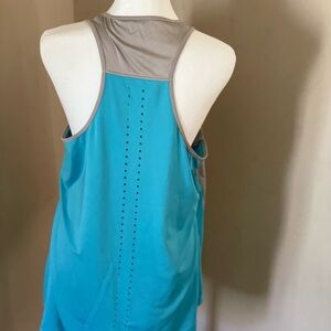 Jockey Blue and Gray Tank Top